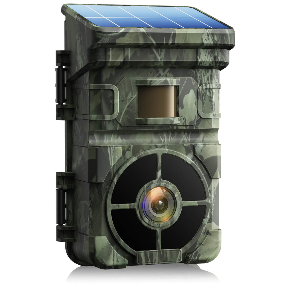 Caméra de chasse solaire 4K OC-C19 – Vision faible lueur · Idéale faune