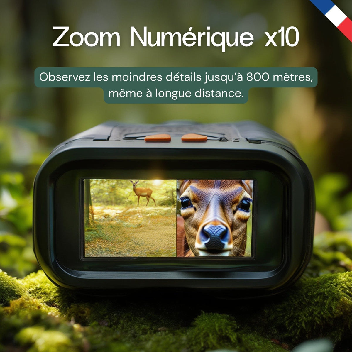 Jumelles vision nocturne HD — vue 4 — Woodcam