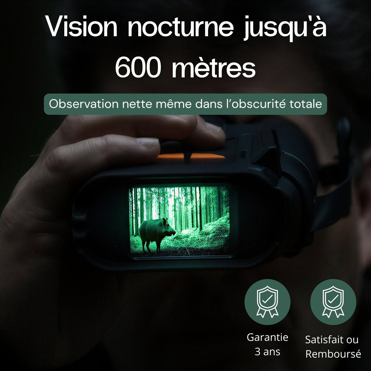 Jumelles vision nocturne HD — vue 6 — Woodcam