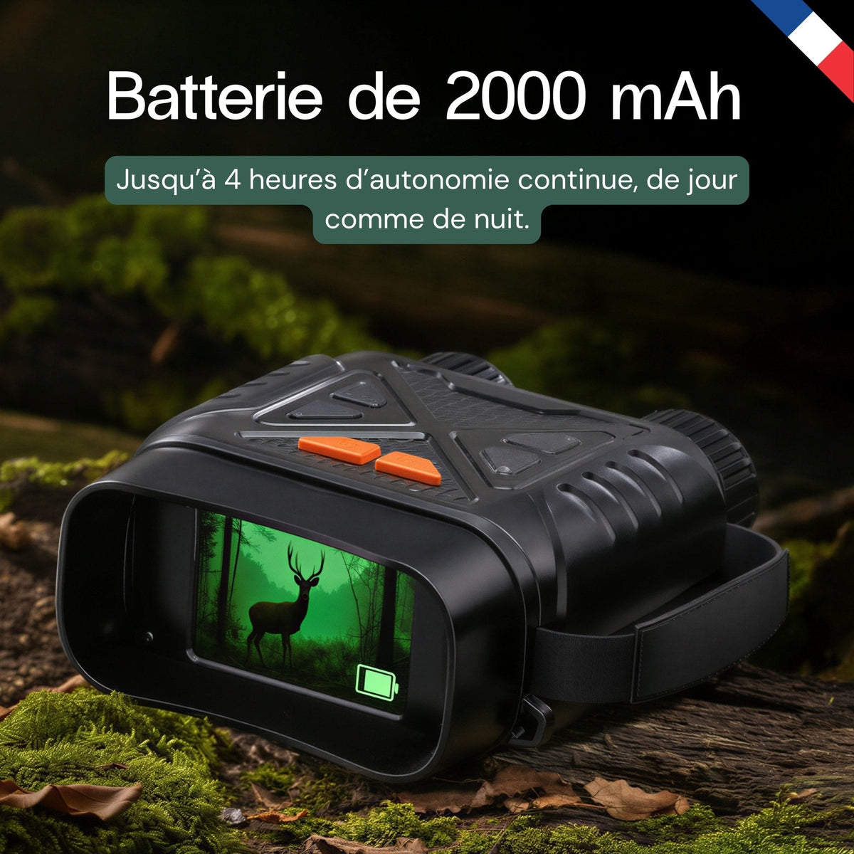Jumelles vision nocturne HD — vue 8 — Woodcam