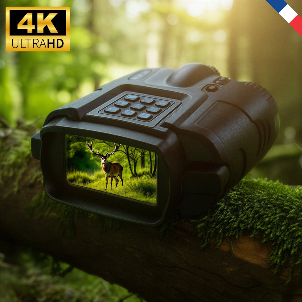 Jumelles vision nocturne 4K — Autonomie 20h — vue 2 — Woodcam