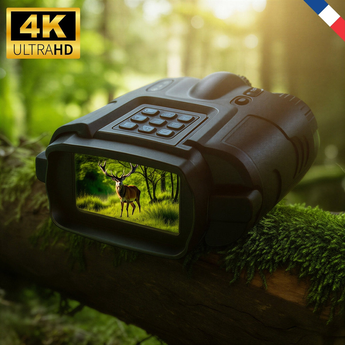 Jumelles vision nocturne 4K — Autonomie 20h — vue 2 — Woodcam