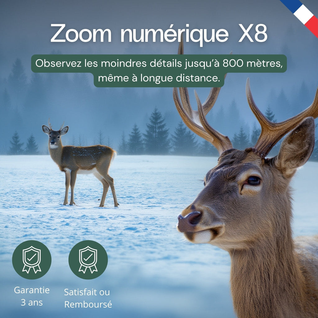 Jumelles vision nocturne 4K — Autonomie 20h — vue 4 — Woodcam