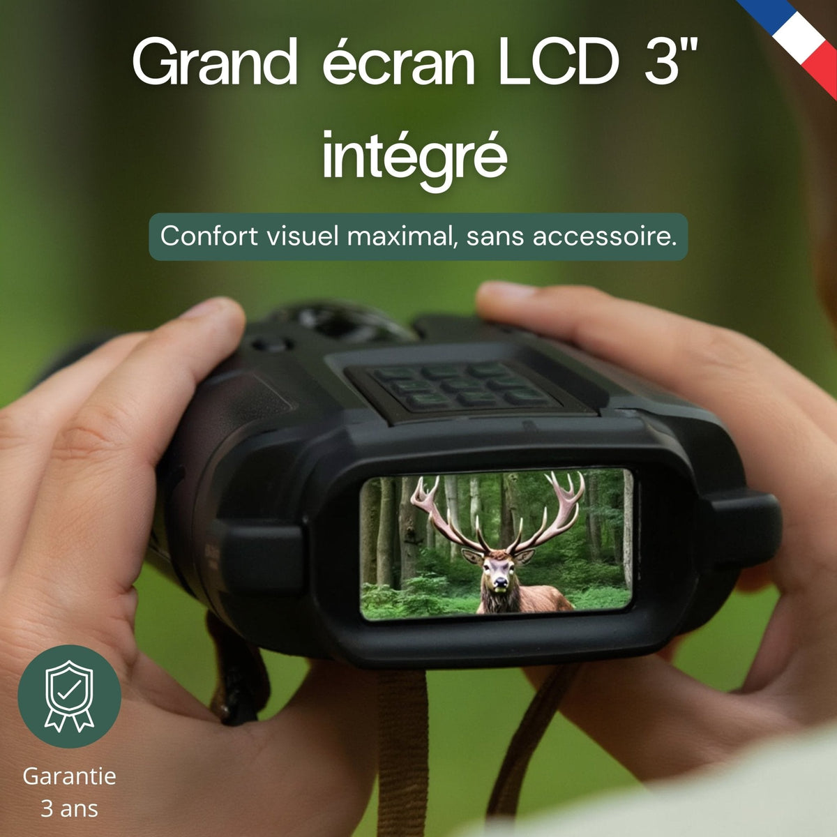 Jumelles vision nocturne 4K — Autonomie 20h — vue 6 — Woodcam