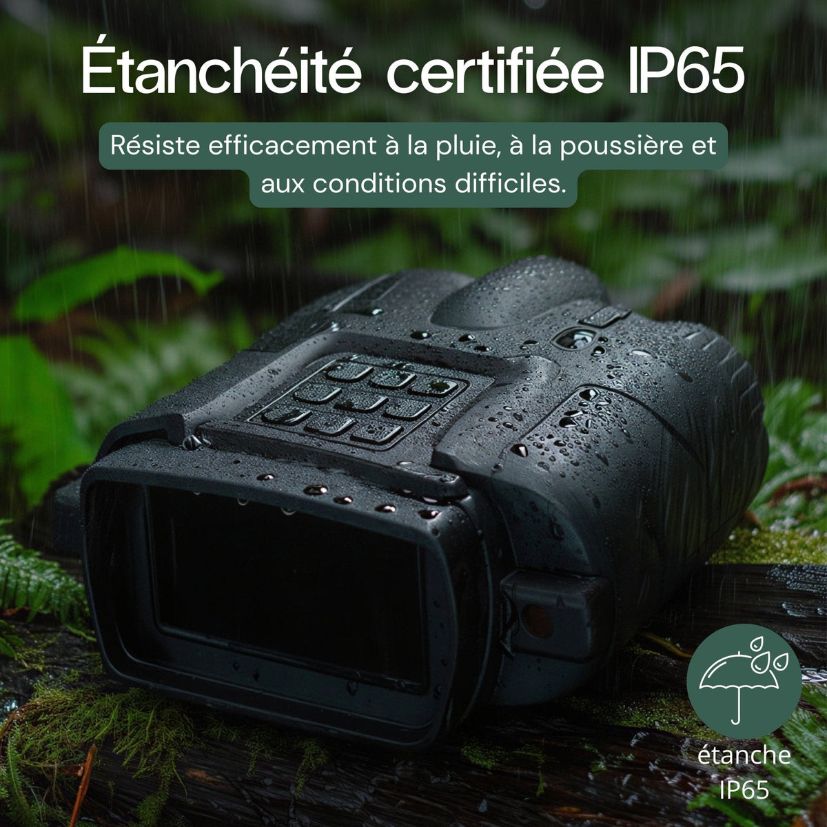 Jumelles vision nocturne 4K — Autonomie 20h — vue 7 — Woodcam