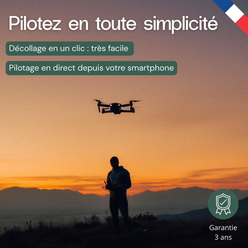 Drone vidéo Full HD — vue 6 — Woodcam