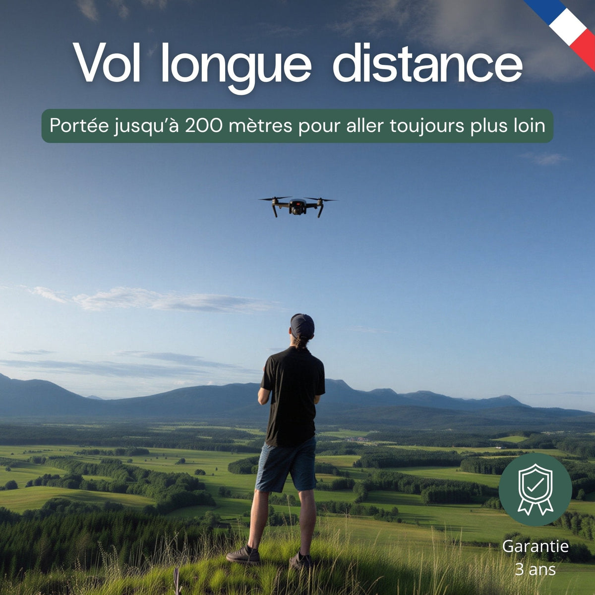 Drone vidéo Full HD — vue 8 — Woodcam