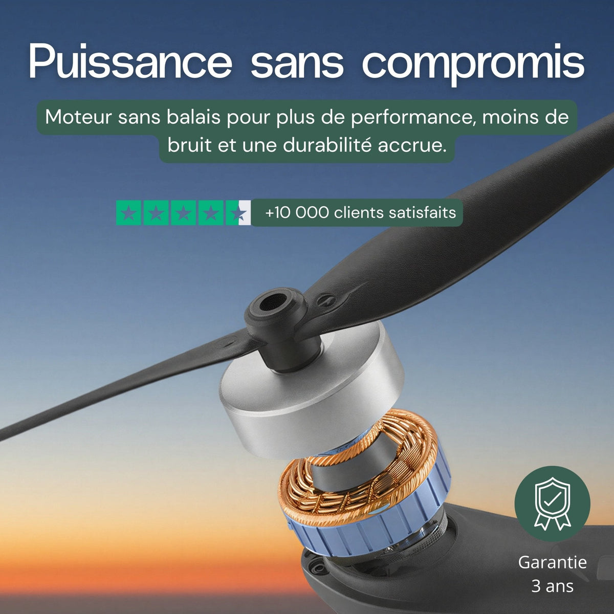 Drone vidéo Full HD — vue 9 — Woodcam