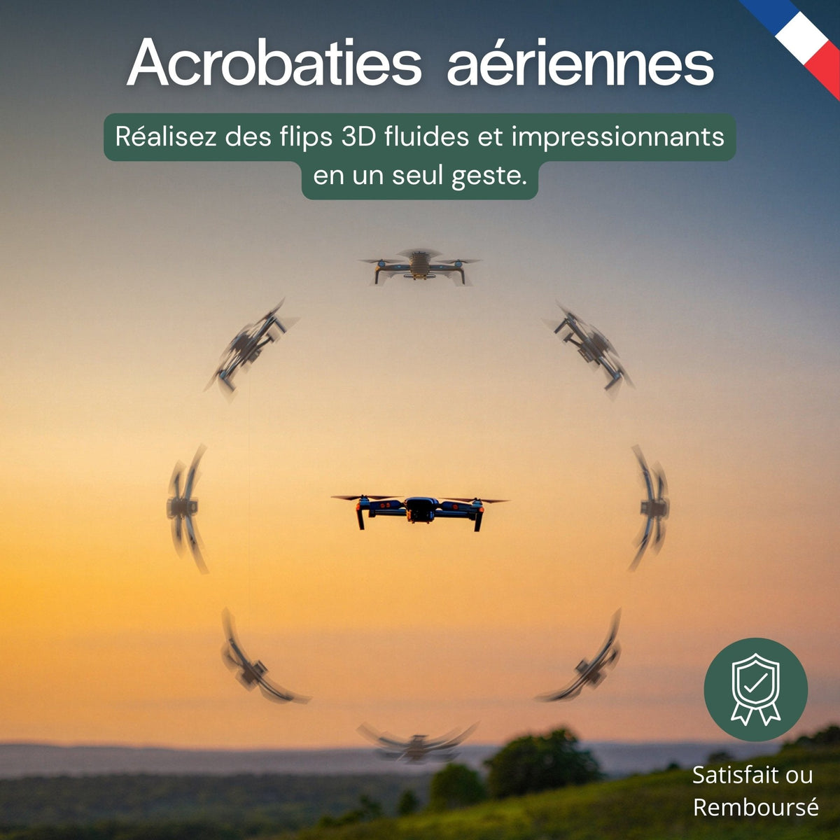 Drone vidéo Full HD — vue 10 — Woodcam