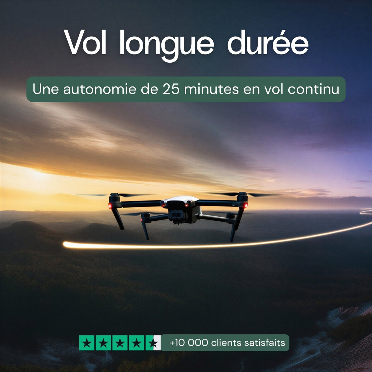 Drone vidéo 4K — vue 6 — Woodcam