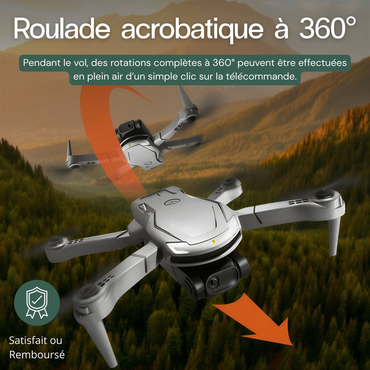 Drone vidéo 4K — vue 7 — Woodcam