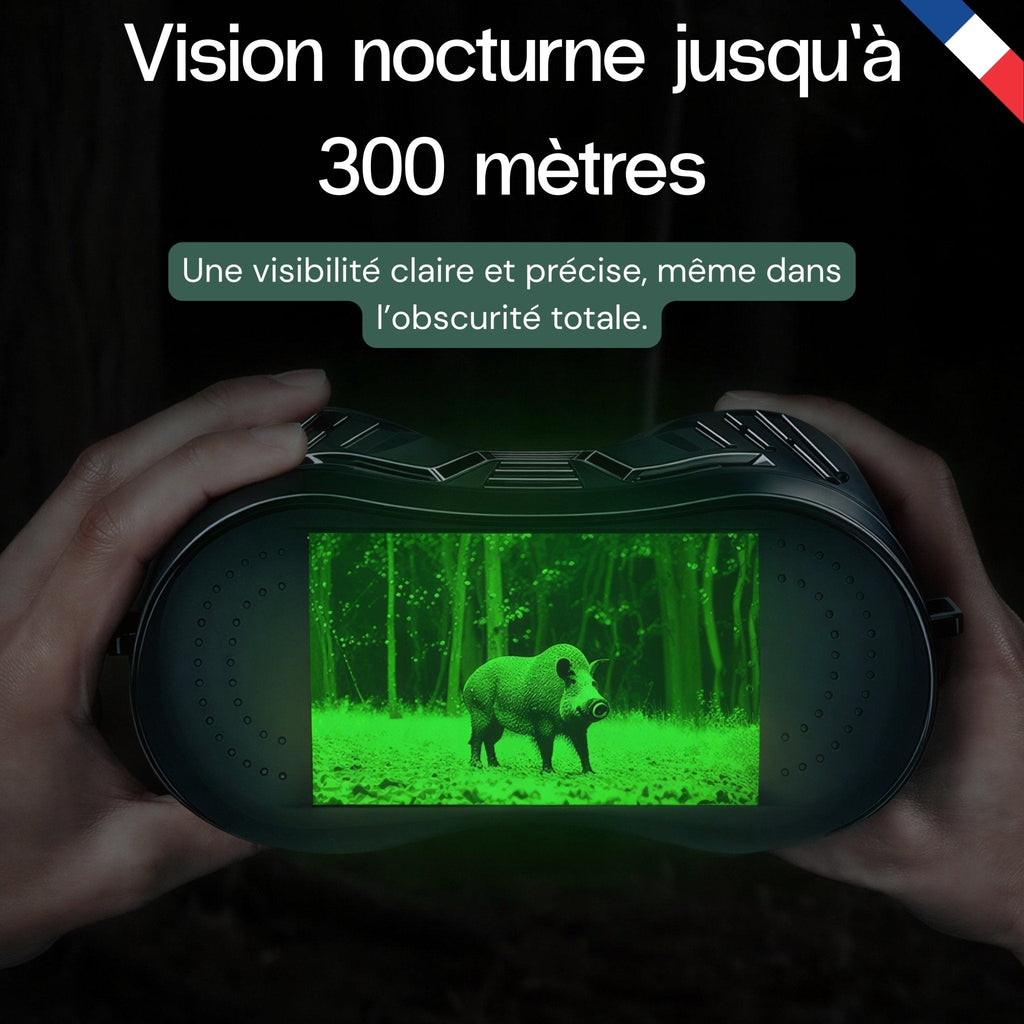 Jumelles vision nocturne 4K — Autonomie 8h — vue 4 — Woodcam