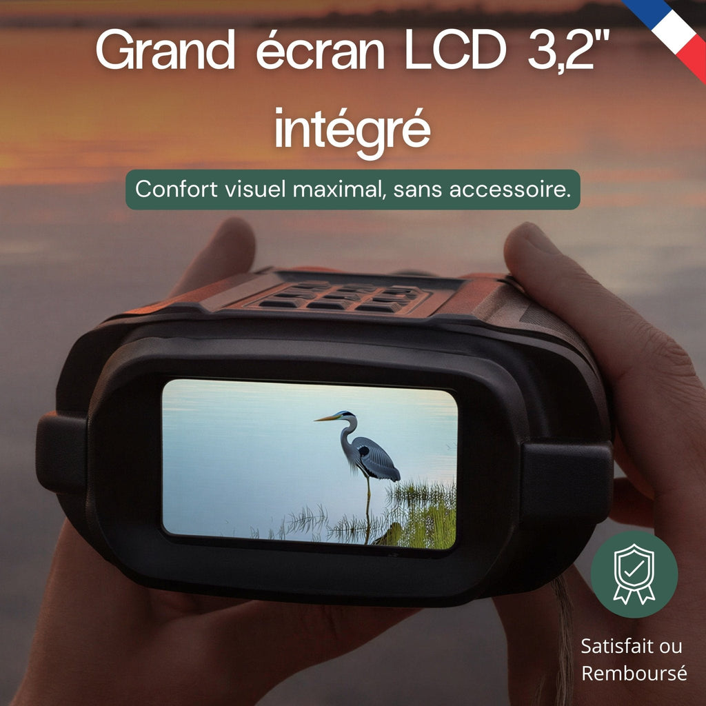 Jumelles vision nocturne 4K — Autonomie 8h — vue 5 — Woodcam