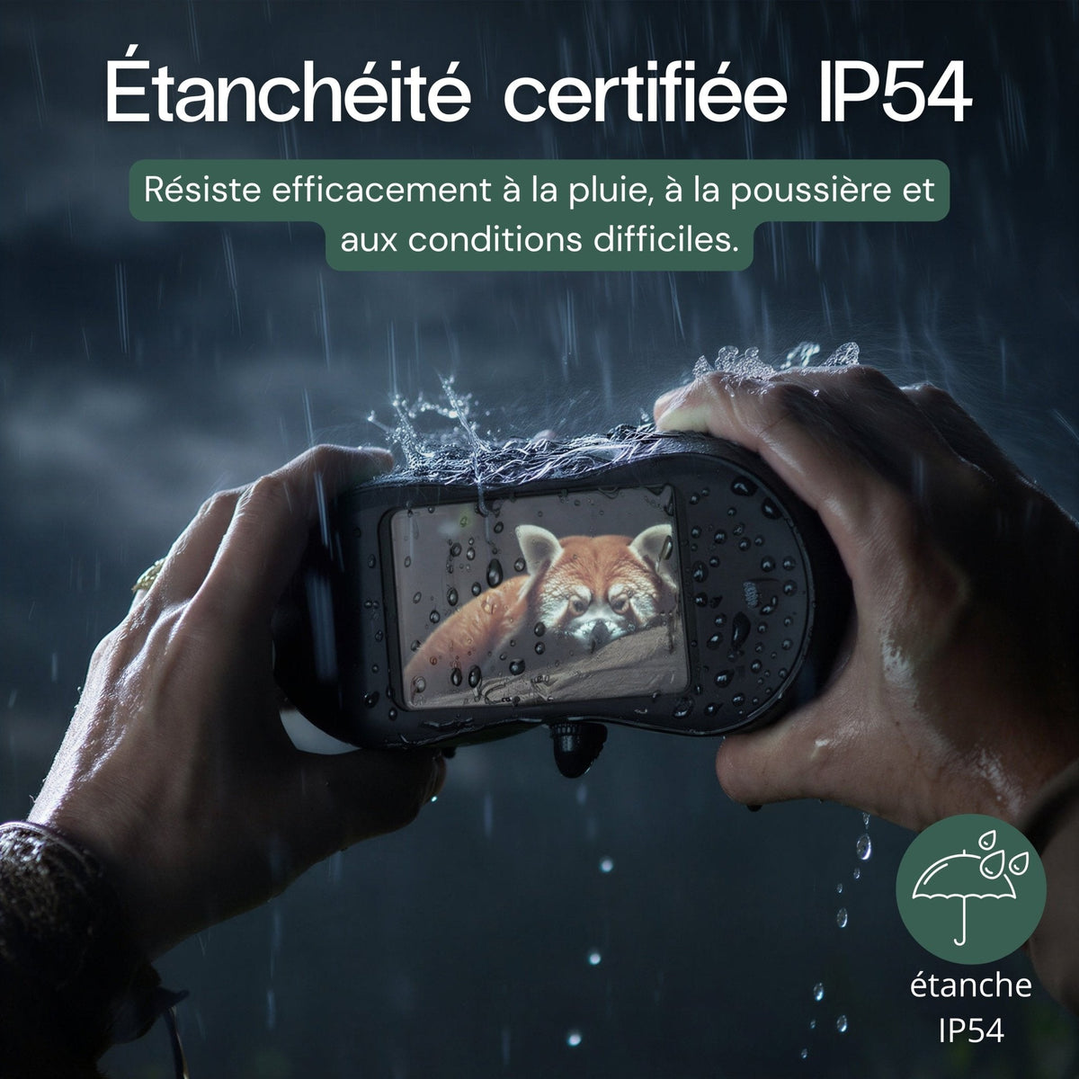Jumelles vision nocturne 4K — Autonomie 8h — vue 6 — Woodcam