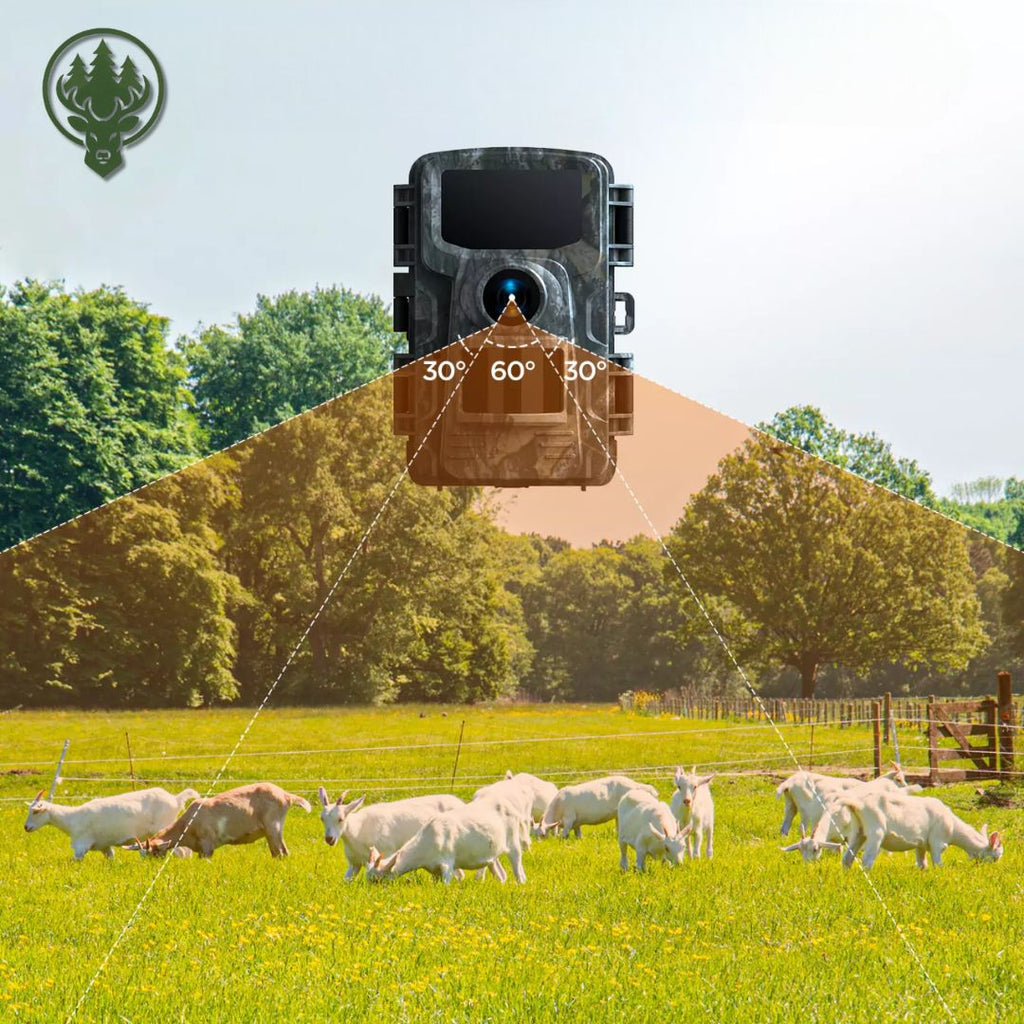 Caméra de chasse solaire 4K OC-C11 – Vision 120° · Faible lueur · Autonomie prolongée