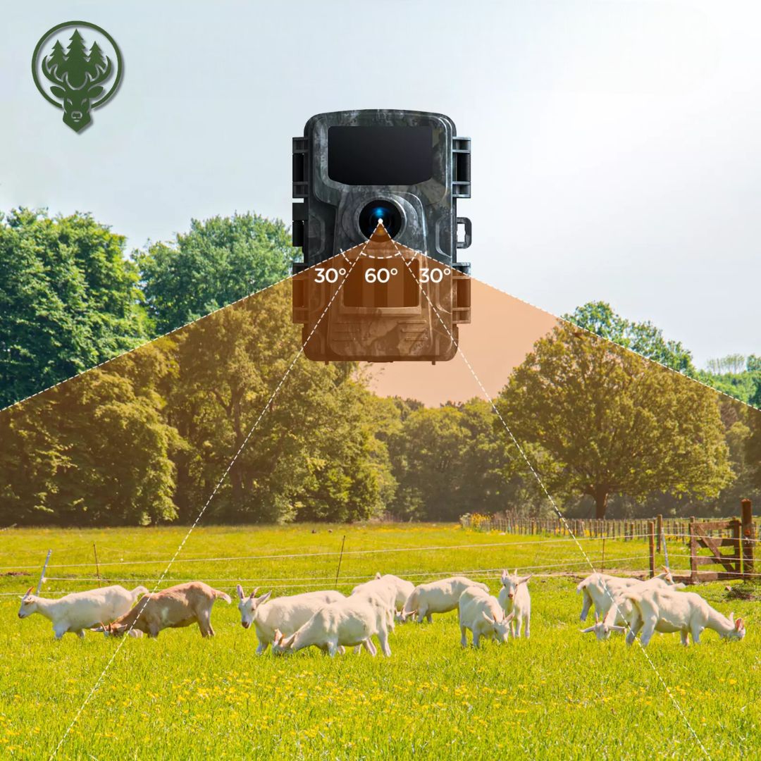 Caméra de chasse solaire 4K OC-C11 – Vision 120° · Faible lueur · Autonomie prolongée