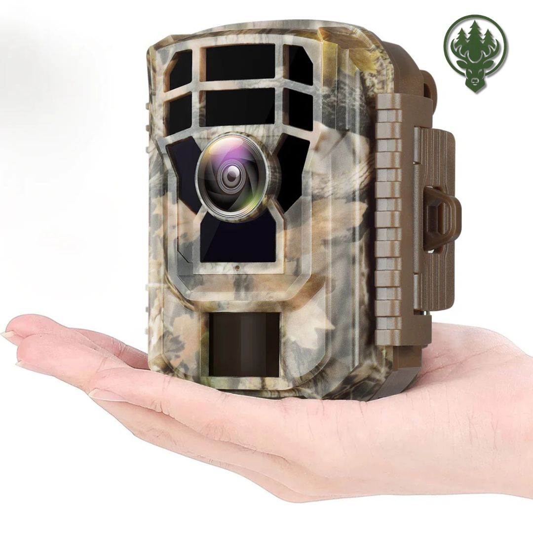 Caméra de chasse compacte OC-C32 – HD 16MP · Vision nocturne · Ultra discrète