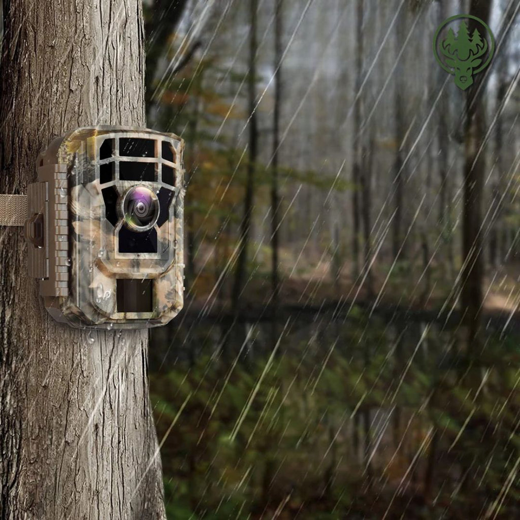 Caméra de chasse compacte OC-C32 – HD 16MP · Vision nocturne · Ultra discrète