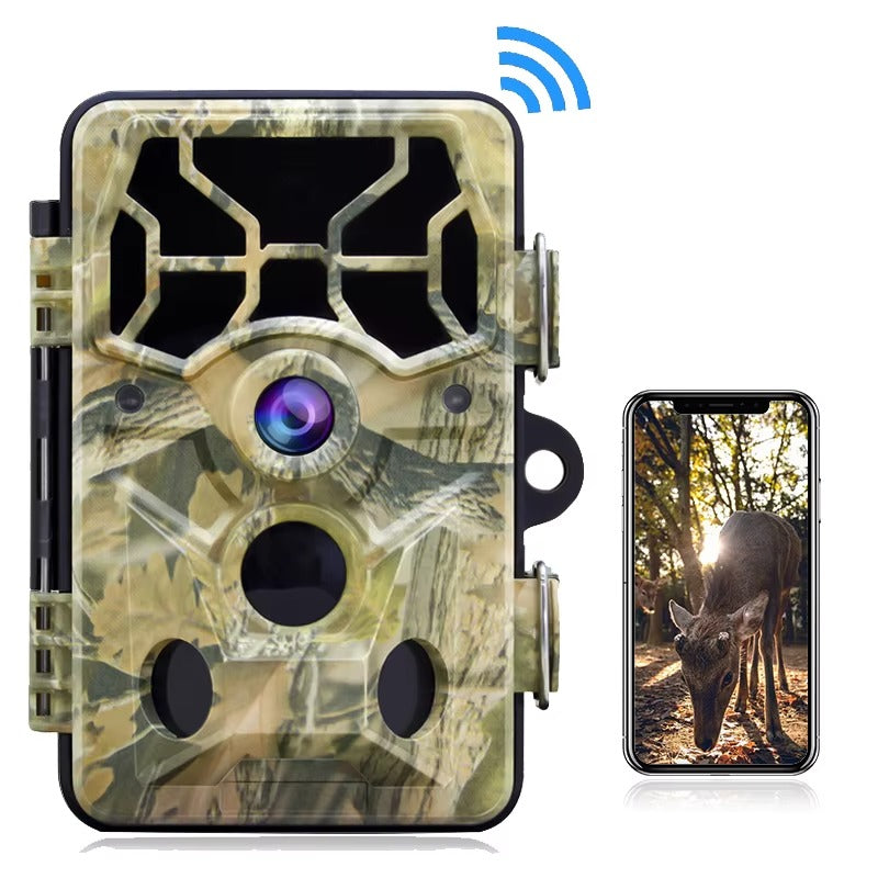 Caméra de chasse Wi-Fi OC-C28 – 24MP · Audio clair · Vision nocturne faible lueur