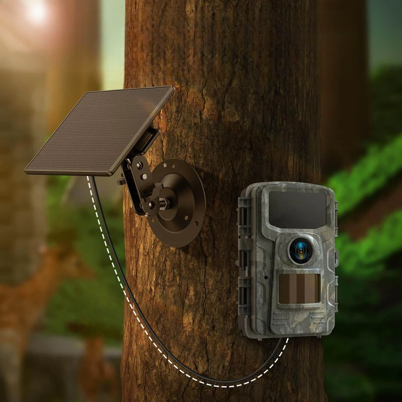 OC A02 - Panneau solaire étanche 6V/2A pour caméras de chasse