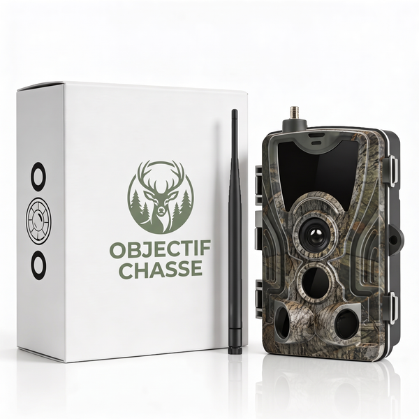 Caméra de chasse 4G 4K avec écran