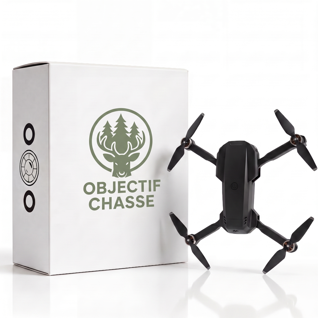 Drone vidéo Full HD — Objectif Chasse