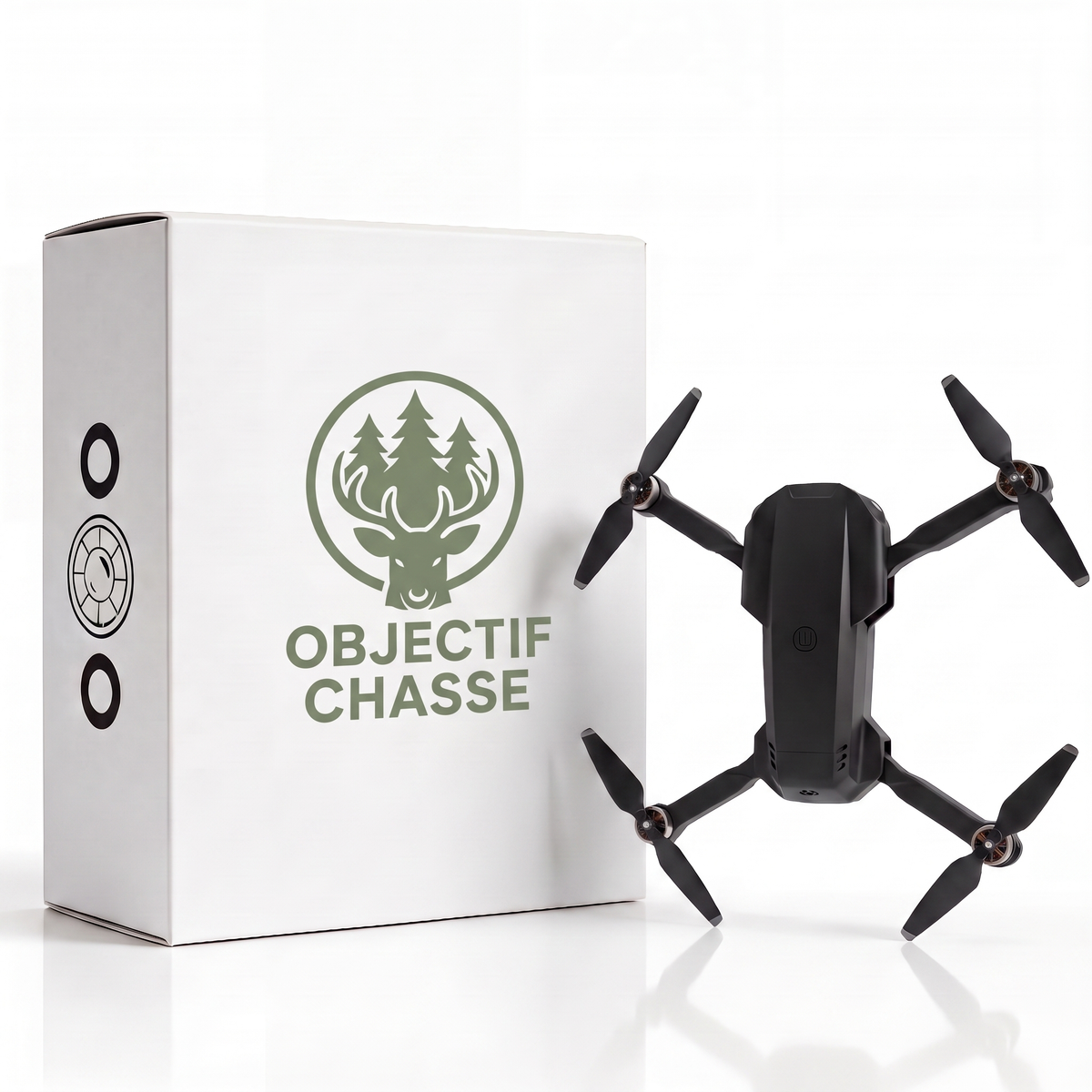 Drone vidéo Full HD — Objectif Chasse