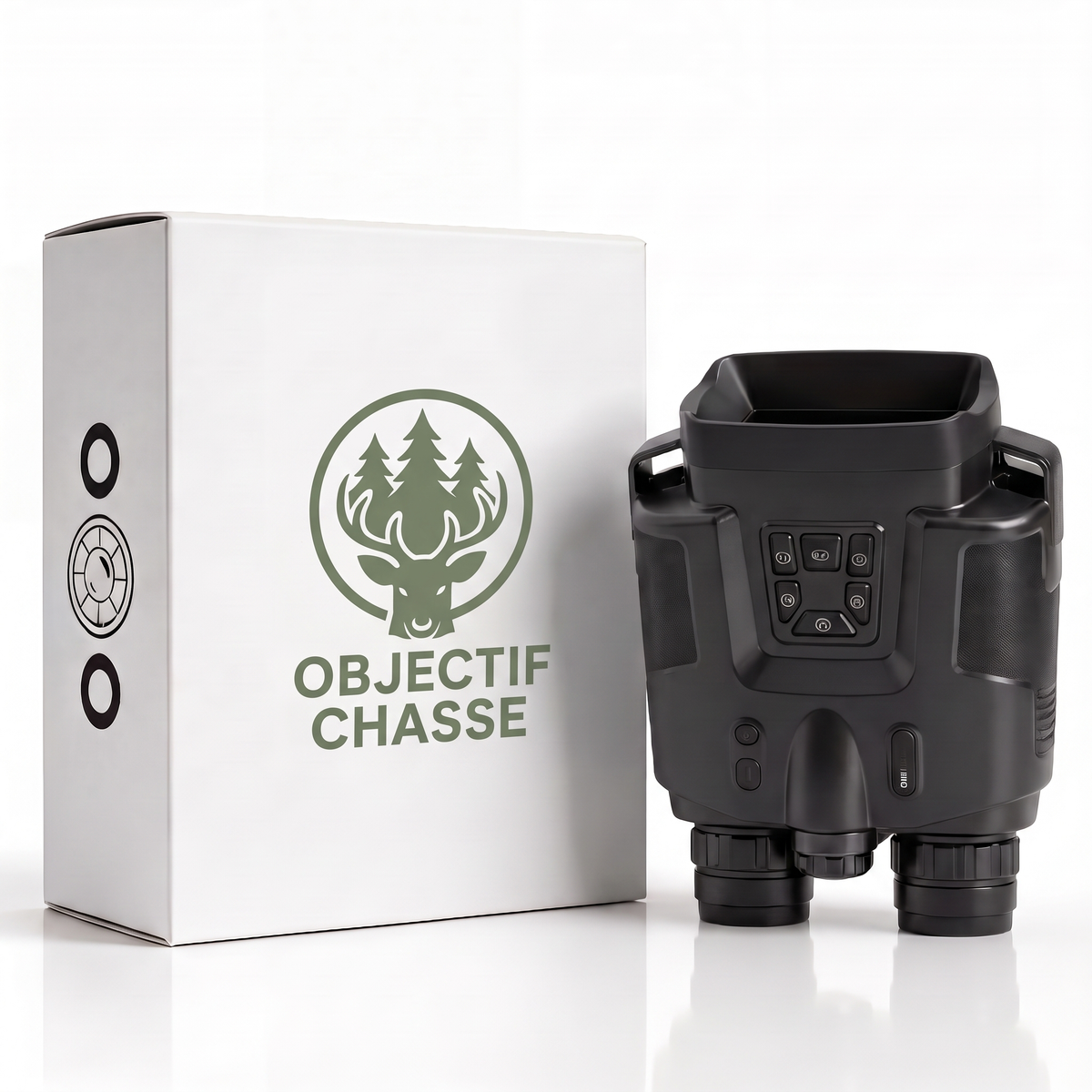 Jumelles vision nocturne 4K Autonomie 20h — Objectif Chasse