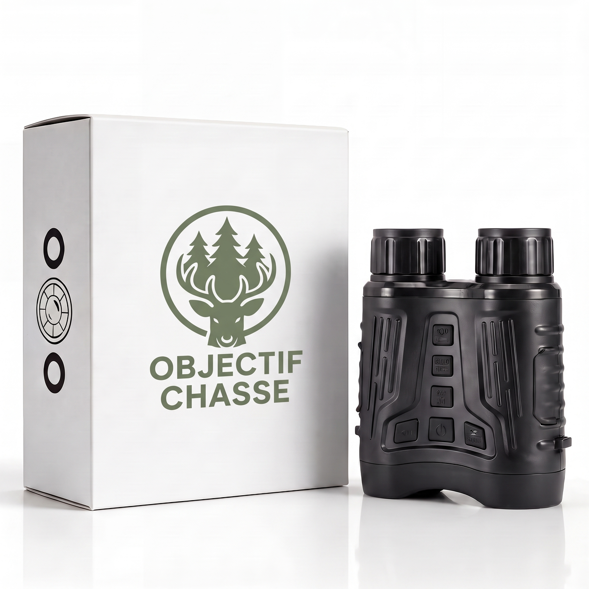 Jumelles vision nocturne 4K Autonomie 8h — Objectif Chasse