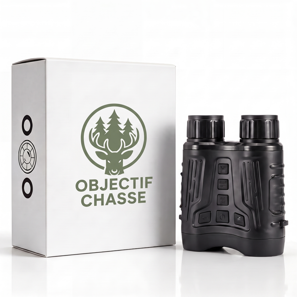 Jumelles vision nocturne 4K — Autonomie 8h