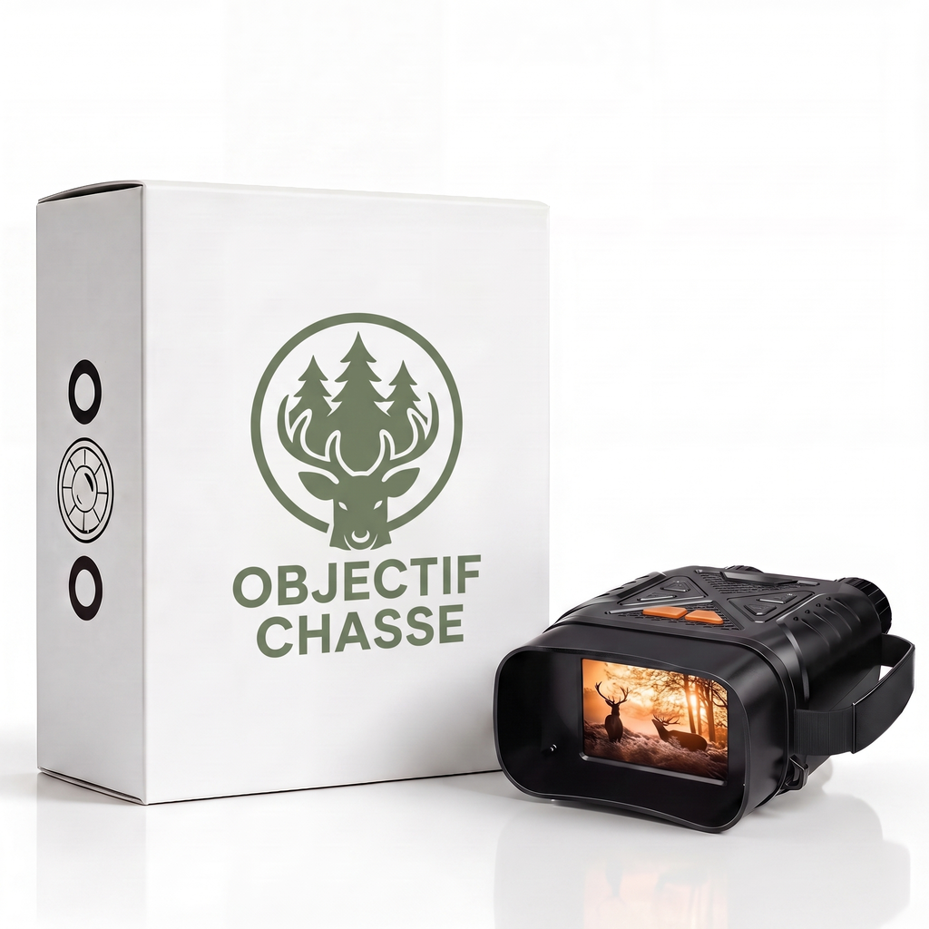 Jumelles vision nocturne HD — Objectif Chasse