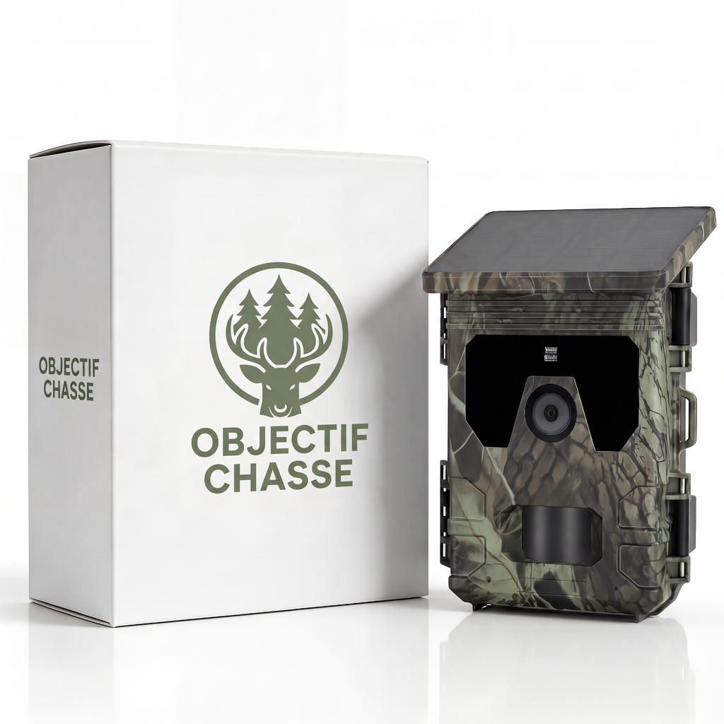 Caméra de chasse Solaire WiFi 4K — Objectif Chasse