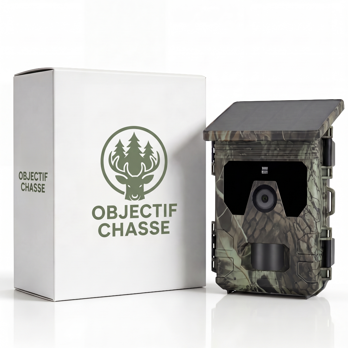 Caméra de chasse Solaire WiFi 4K — Objectif Chasse