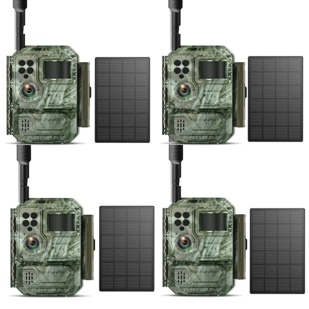 Caméra de chasse cellulaire 4G OC-C02 – Vision nocturne couleur · Streaming en direct
