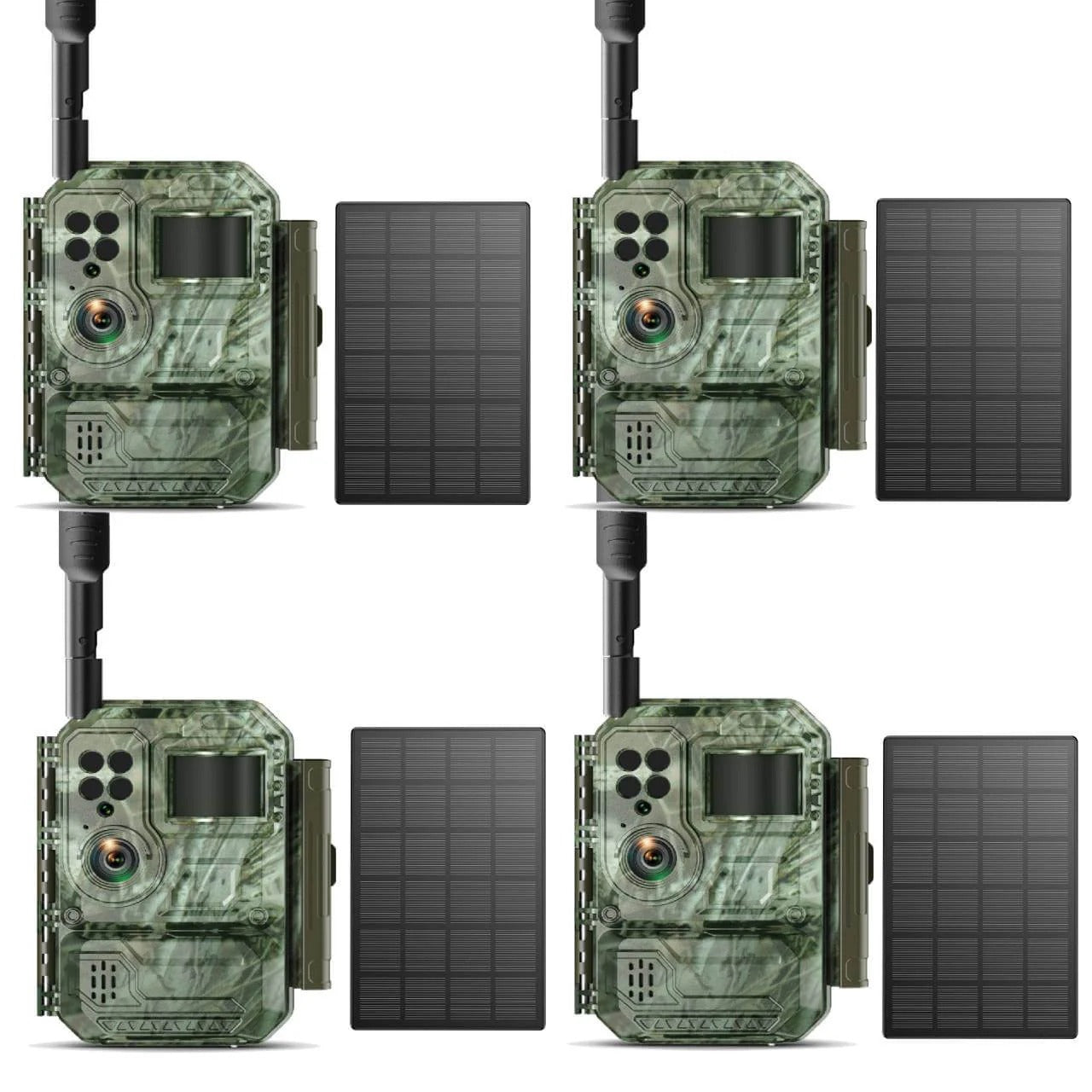 Caméra de chasse cellulaire 4G OC-C02 – Vision nocturne couleur · Streaming en direct