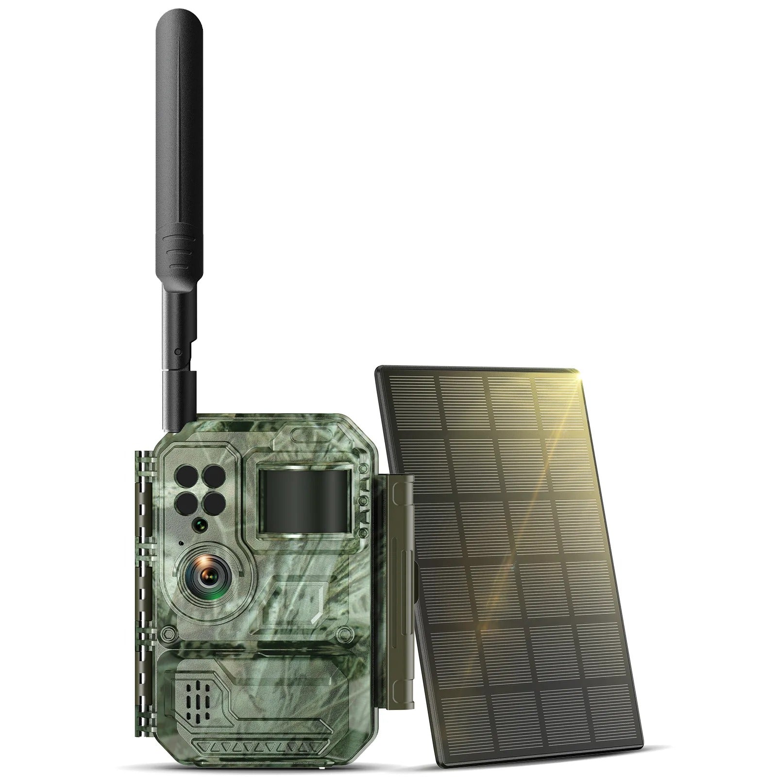 Caméra de chasse cellulaire 4G OC-C02 – Vision nocturne couleur · Streaming en direct