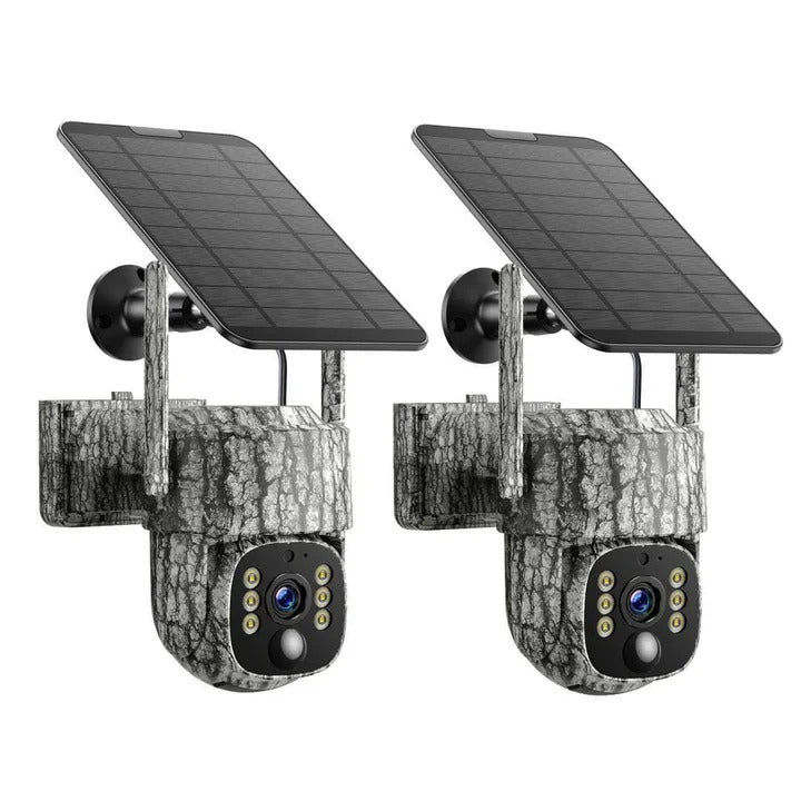 Caméra de chasse 360° OC-C03 – Rotative · Vidéo en direct · Extérieur sans Wi-Fi