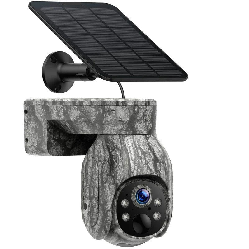 Caméra de chasse cellulaire 2.5K OC-C17 – 360° · Solaire · Streaming en direct 4G
